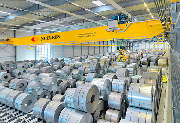 overhead crane for steel mill