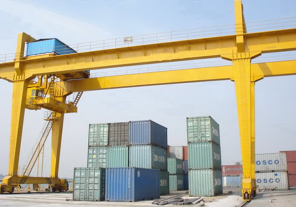 double girder container gantry crane